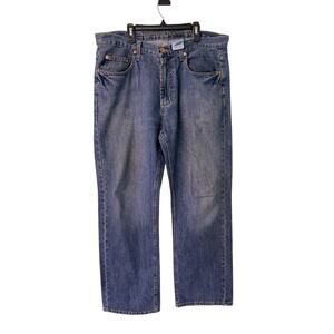 Vintage Nautica Jeans Mens 34x30 Blue Med Wash Cotton Relaxed Fit Denim